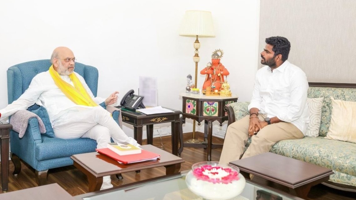 दिल्ली पहुंचे अन्नामलाई, शीर्ष नेतृत्व से मुलाकात के बाद मिला इंतजार का संदेश. (Photo: ANI)
