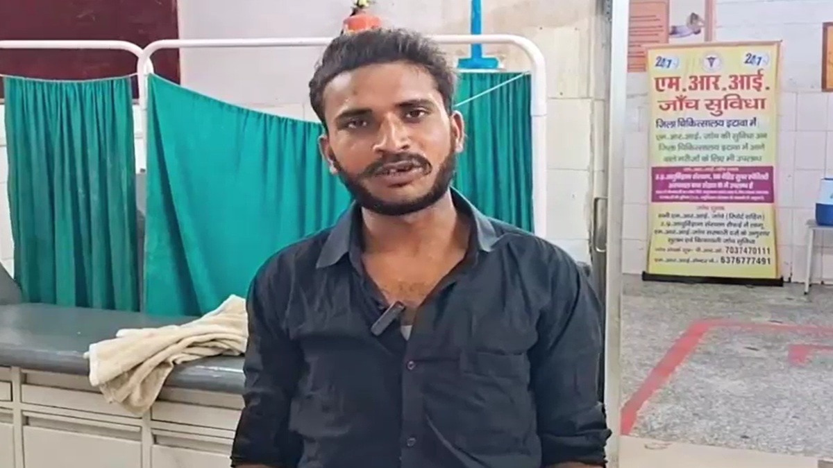 युवक की अजीब सनक ने पुलिस और डॉक्टरों को किया हैरान. (Photo: Screengrab)