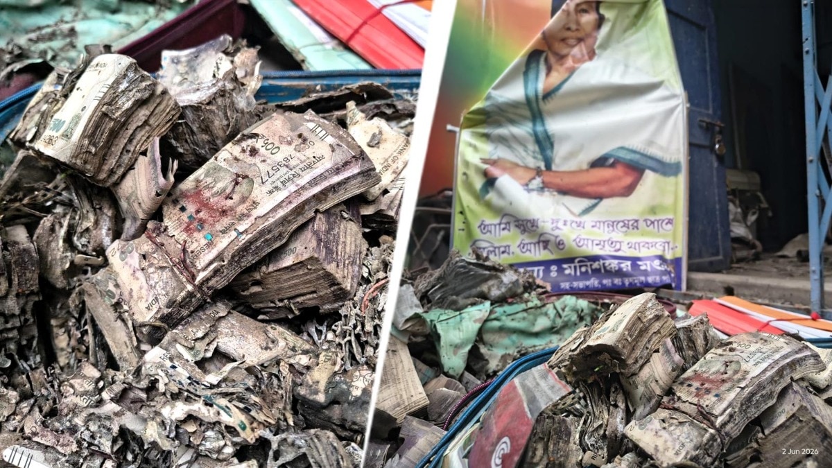 कॉलेज के यूनियन रूम में मिले दीमक लगे नोटों के ढेर. (Photo: ITG) 