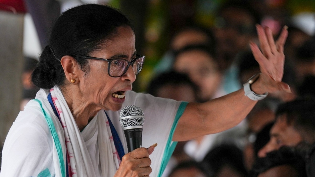टीएमसी प्रोटेस्ट में अकेली पड़ी ममता बनर्जी (Photo-PTI)