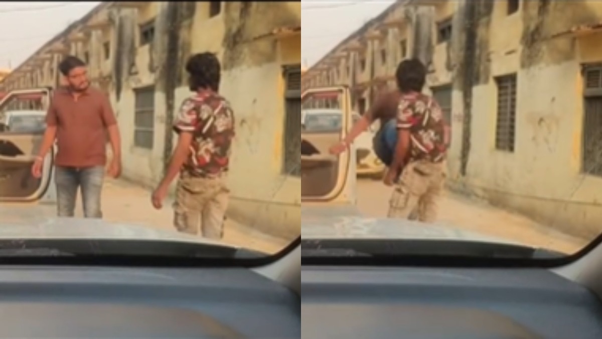 वायरल VIDEO के बाद मचा बवाल.(Photo: Screengrab)