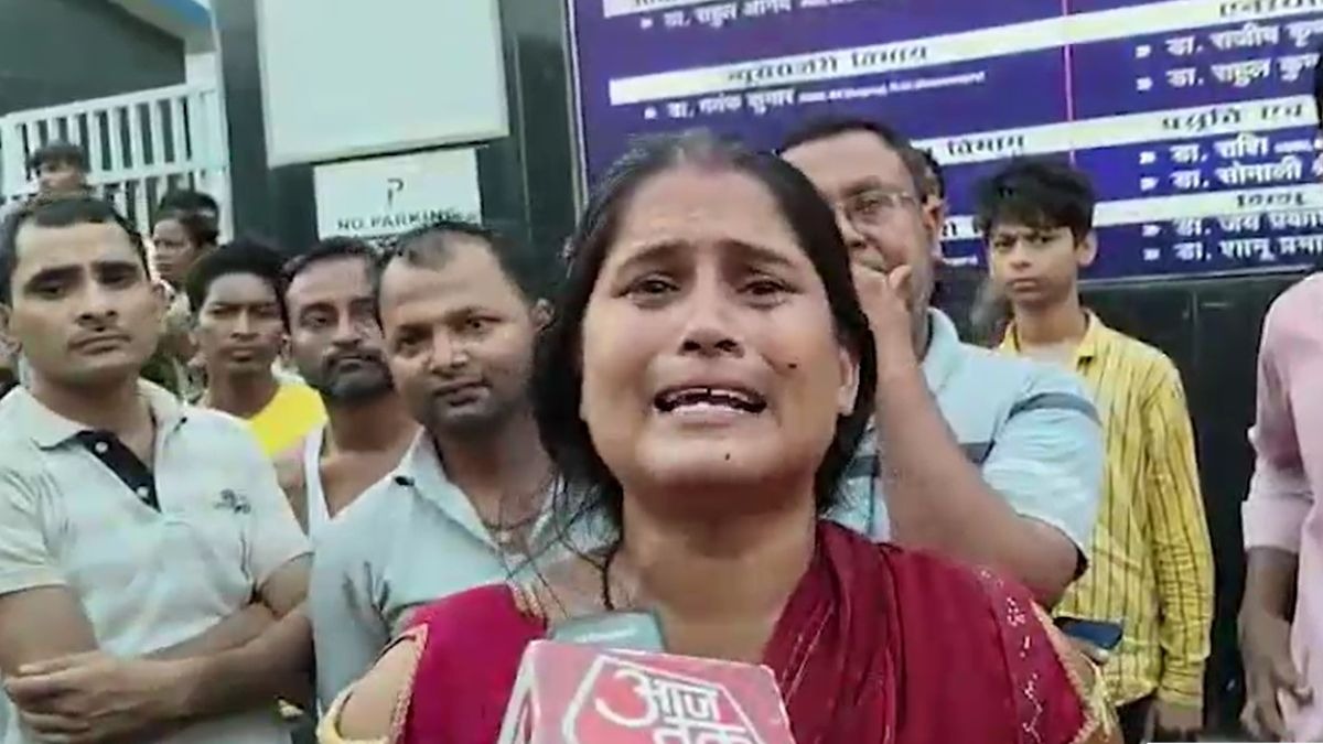 मुजफ्फरपुर के अस्पताल में 3 मरीजों की मौत. (Photo: Screengrab)