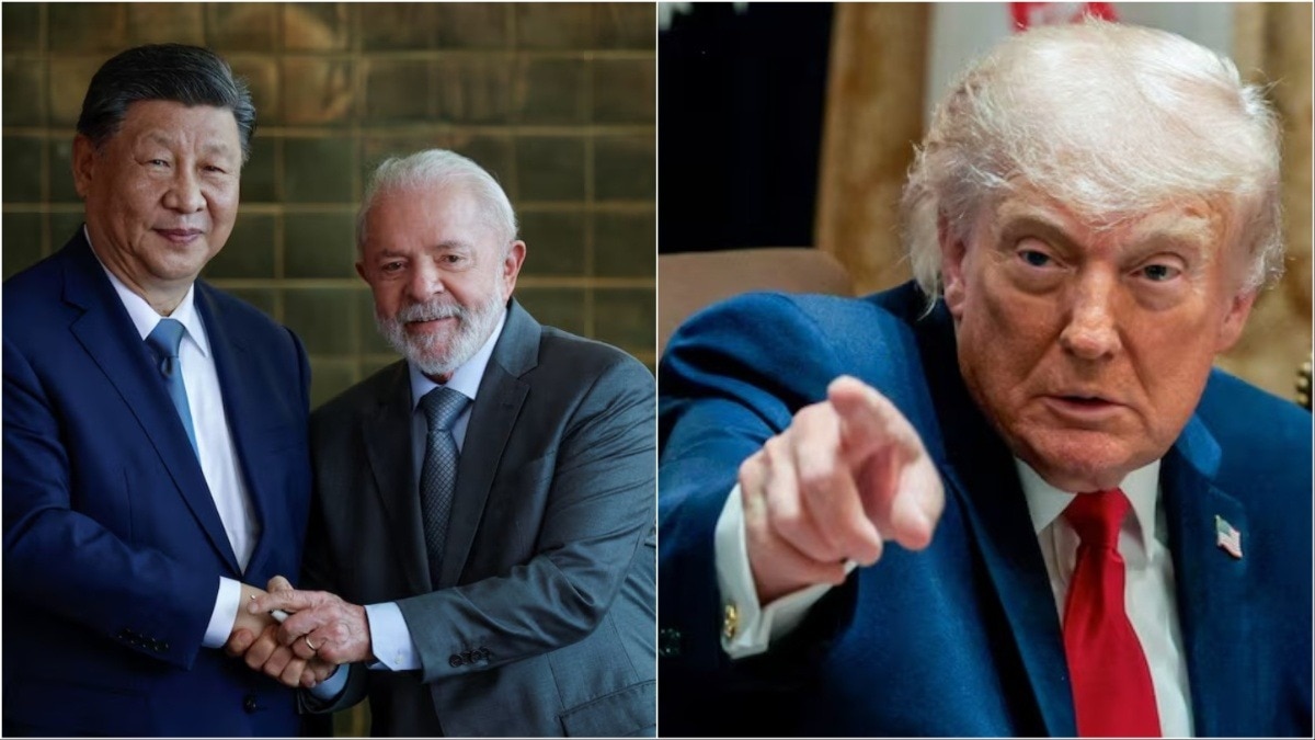 Lula Da Silva, Xi Jinping, Donald Trump
