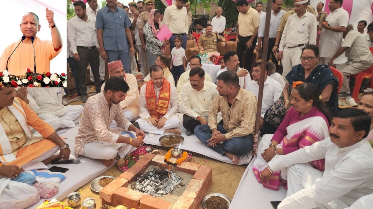 संभल में योगी सरकार ने पूरा किया विवाद (Photo- ITG)