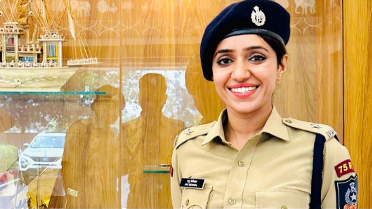 Trainee IPS Anu Beniwal.