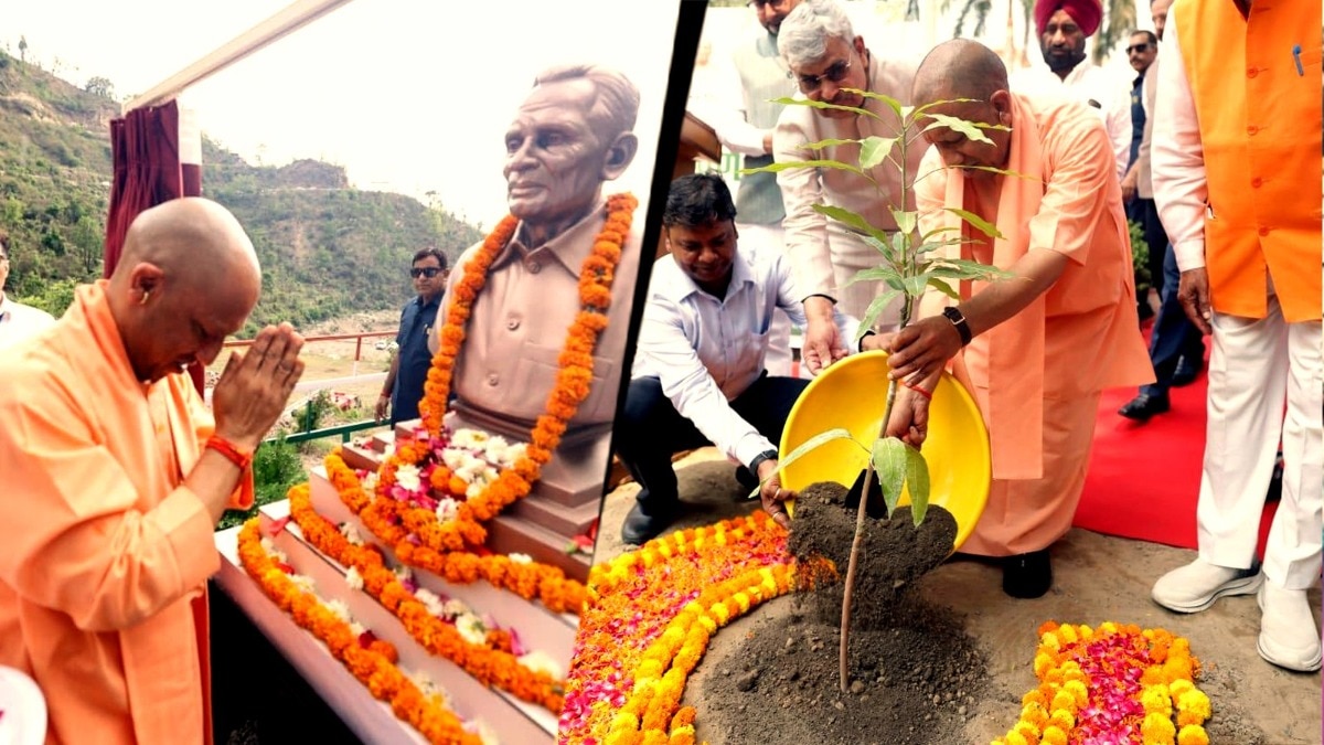 54वें जन्मदिन पर CM योगी ने शुरू किया महावृक्षारोपण अभियान. (Photo: ITG)
