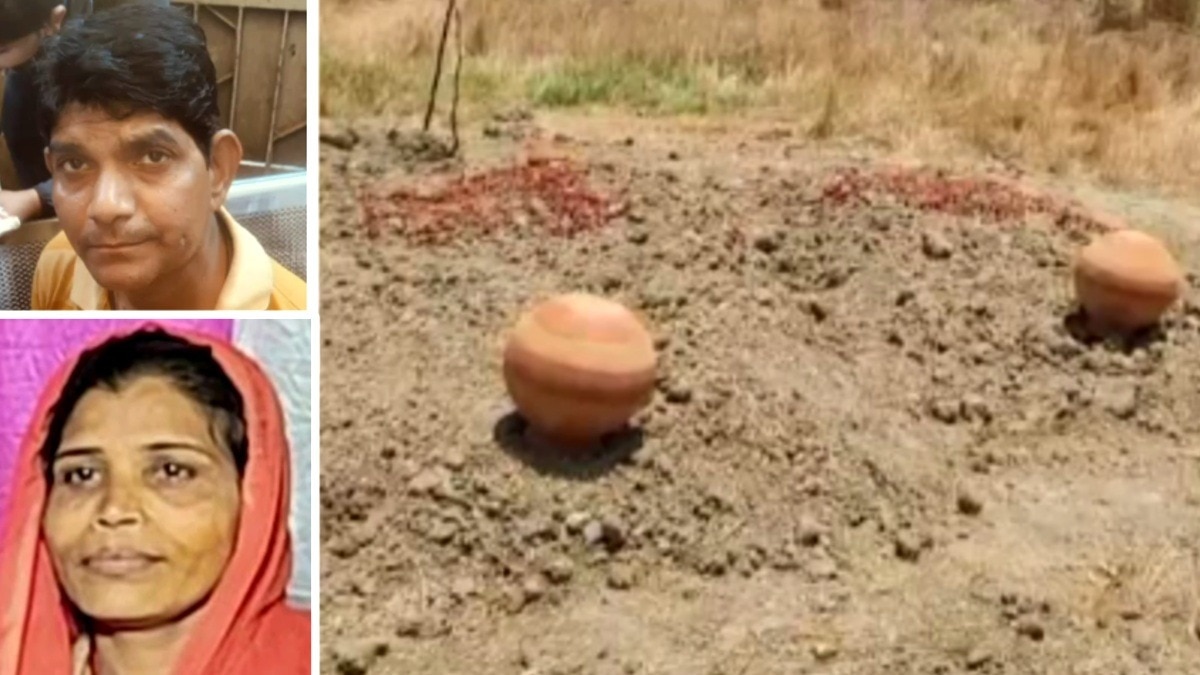 महोबा में सदमे के कारण उजड़ गया परिवार.(Photo:ITG)