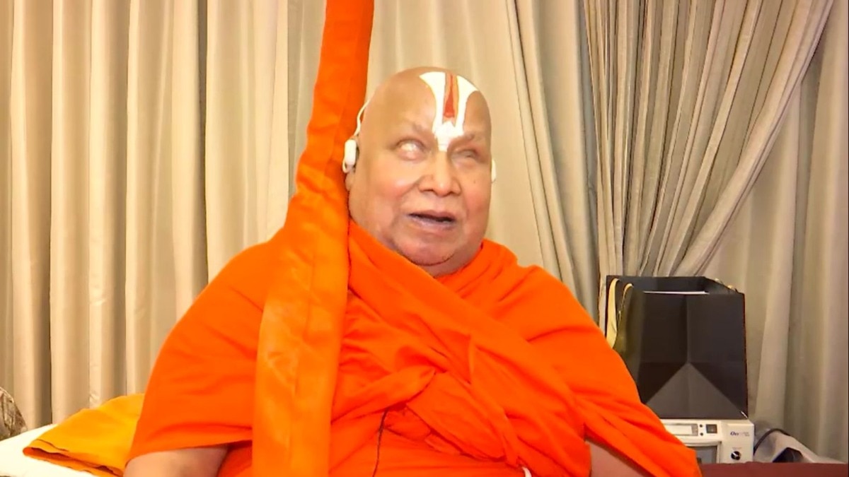 जगद्गुरु रामभद्राचार्य. (Photo: ITG) 
