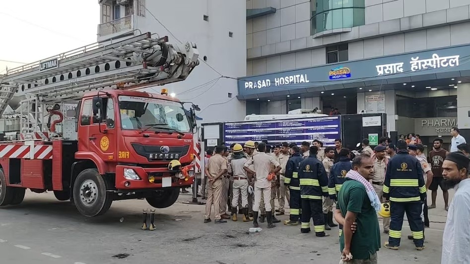 प्रसाद अस्पताल का लाइसेंस रद्द किया गया. (Photo: ITG)
