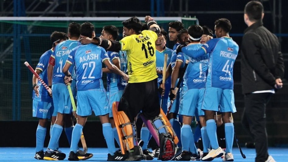 Men's U18 Hockey Asia Cup 2026: भारतीय टीम तीसरी बार बनी चैम्पियन, फाइनल में मेजबान जापान पस्त - india beat japan win u18 hockey asia cup 2026 ashish purti hat trick tspoa - AajTak