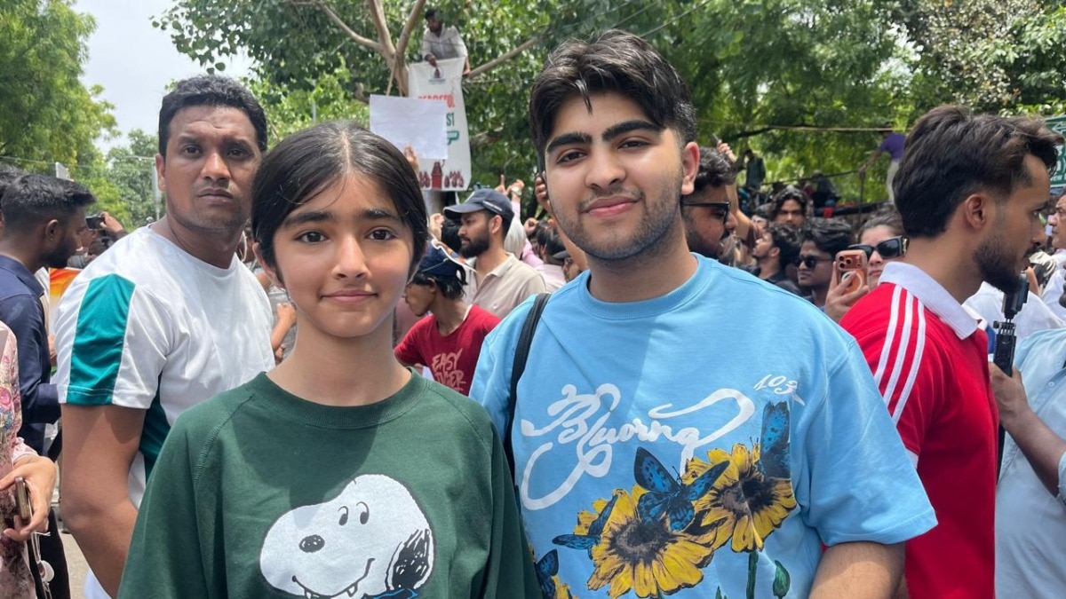 जंतर-मंतर पर जुटे छात्र, पेपर लीक मामले में जवाबदेही की मांग हुई तेज (Photo: ITG)