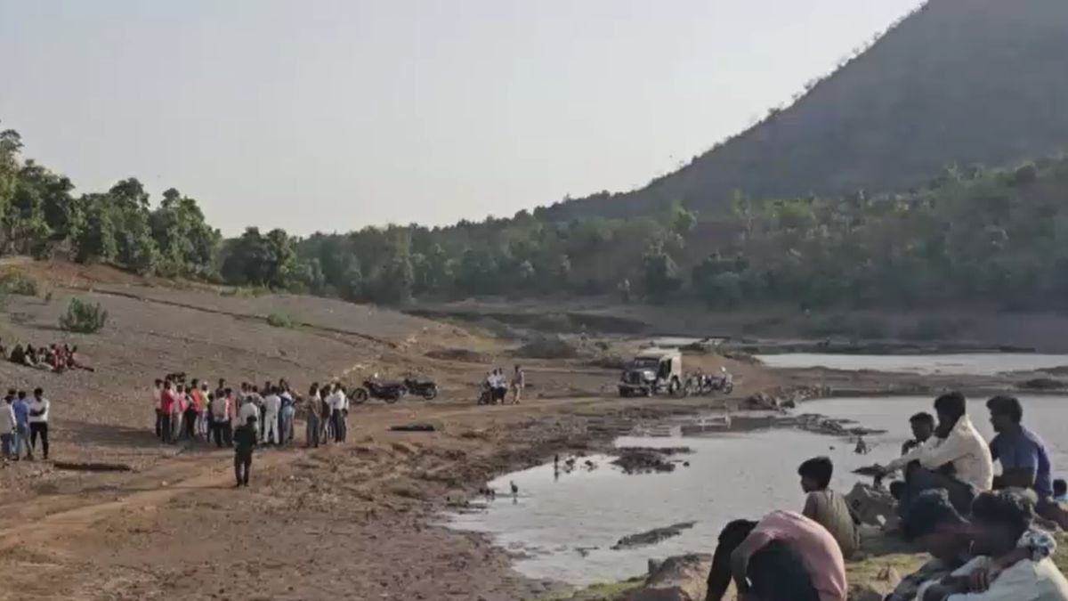 अरावली पर्वतमाला में रिंछडी गांव के पास हुआ हादसा. (Photo: Screengrab)