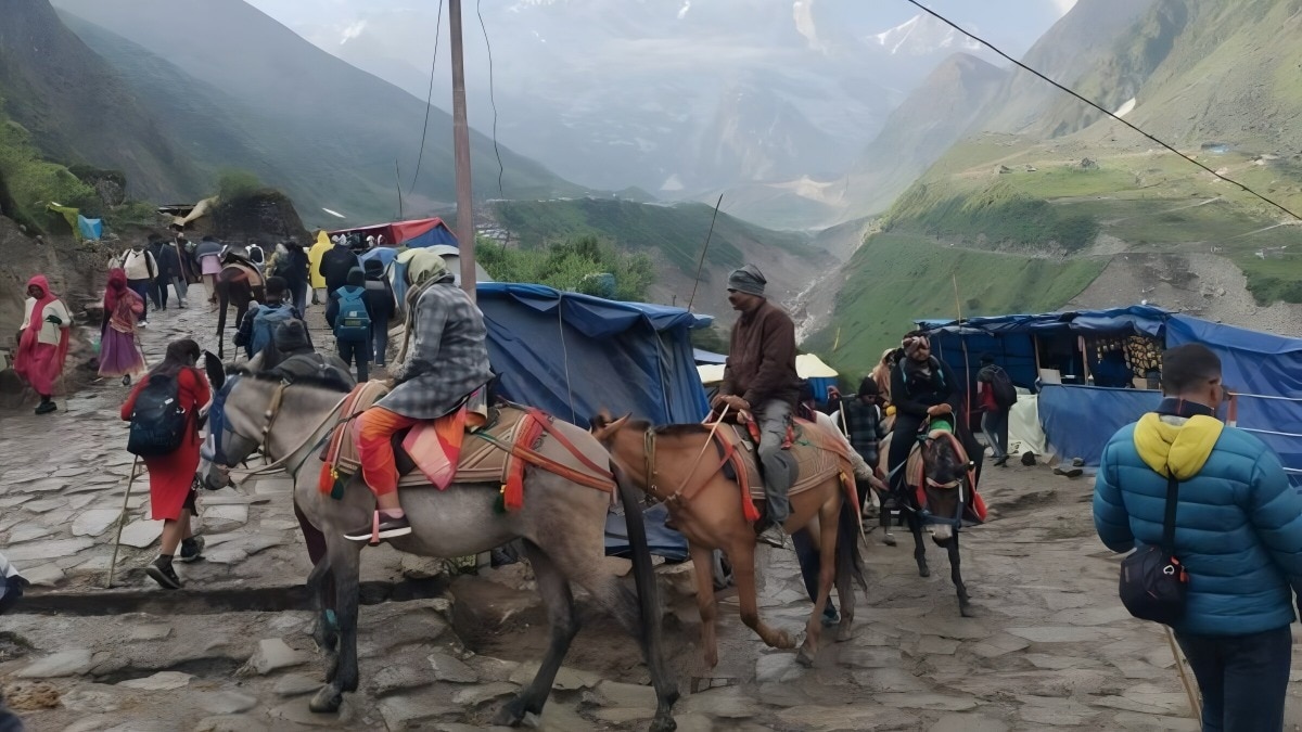 अमरनाथ यात्रा की हाईटेक सुरक्षा, QR स्कैन करते ही मिलेगा घोड