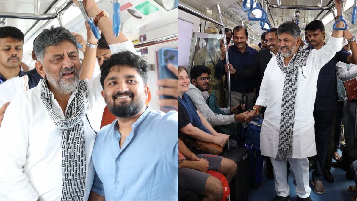 CM की मेट्रो यात्रा! आम यात्रियों संग सफर कर कनकपुरा पहुंचे 