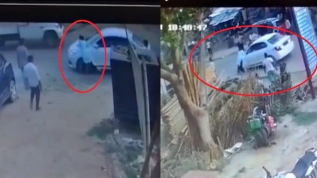 बोनट पर पत्नी, कार के अंदर सौतन: बरेली में पति को गर्लफ्रेंड