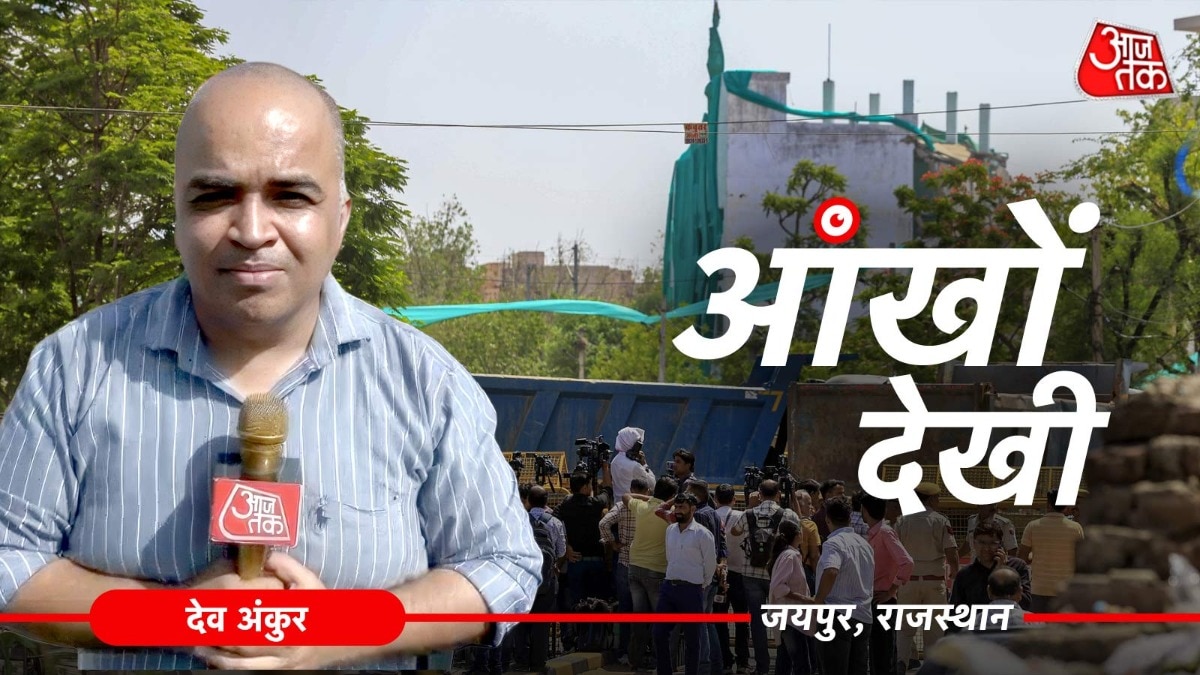 नंदपुरी में घंटों चली JDA की बड़ी कार्रवाई (Photo: ITG)