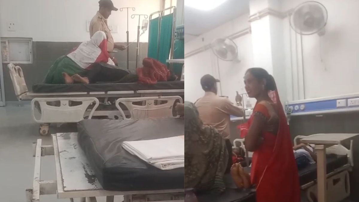 सिक्योरिटी गार्ड मरीजों को चढ़ा रहा था ड्रिप, अस्पताल के वीड