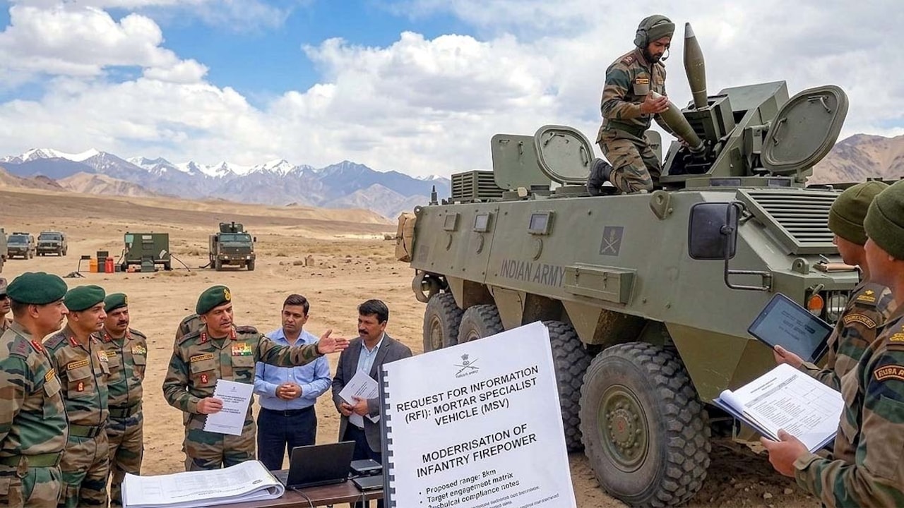 सेना मंगाएगी मोर्टार दागने वाली गाड़ी, दुश्मन हो जाएगा छलनी