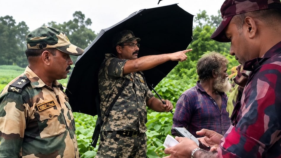 जीरो लाइन' पर फंसा बांग्लादेशी घुसपैठिया, न BSF आने दे रही, न BGB लौटने - india bangladesh border tension bsf person rejected by bangladesh ntcpvp - AajTak