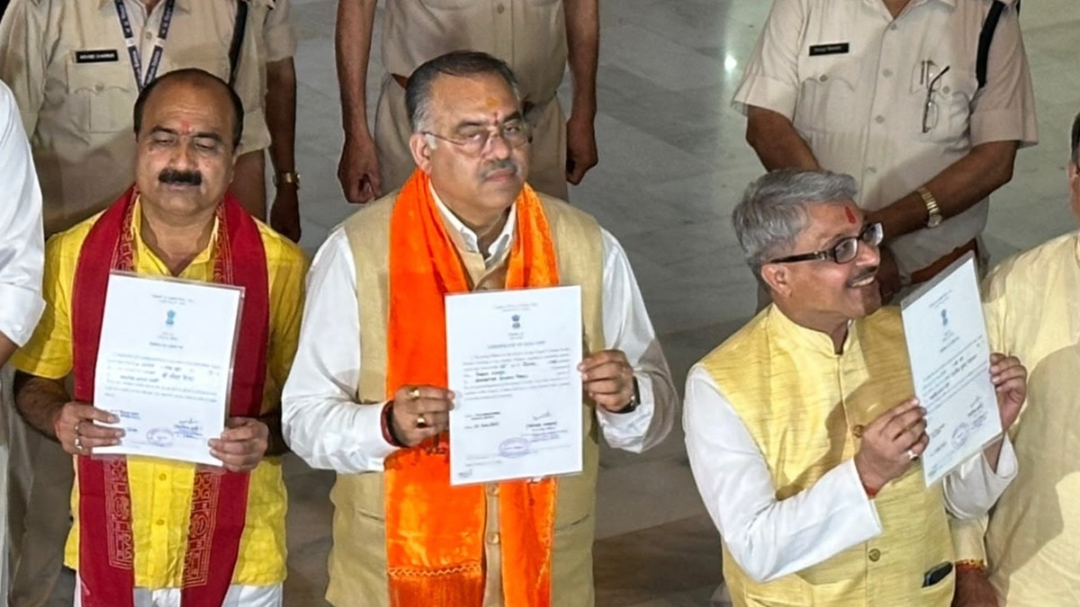 राज्यसभा चुनाव: MP-गुजरात में निर्विरोध जीते बीजेपी के सभी उ