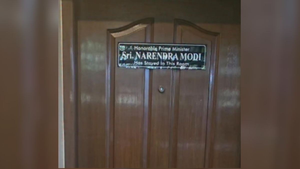 वायरल हो रहा उस कमरे का वीडियो, जिसमें कभी रुके थे पीएम मोदी