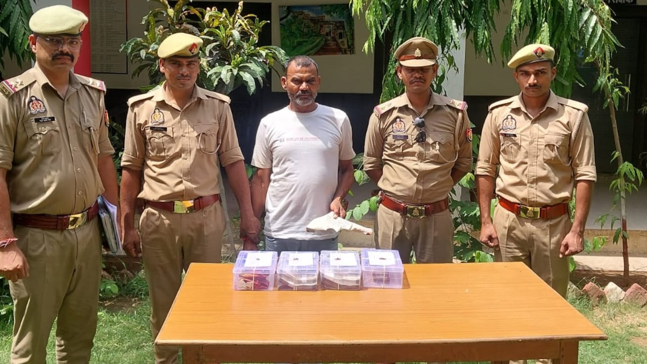 30 लाख के सोने का झांसा देकर 10 लाख की ठगी, मुठभेड़ में दबोचा गया शातिर ठग