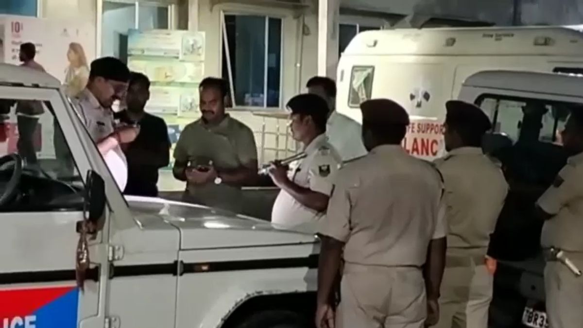 वारदात की वजह पता करने में जुटी पुलिस. (Photo: Screengrab)