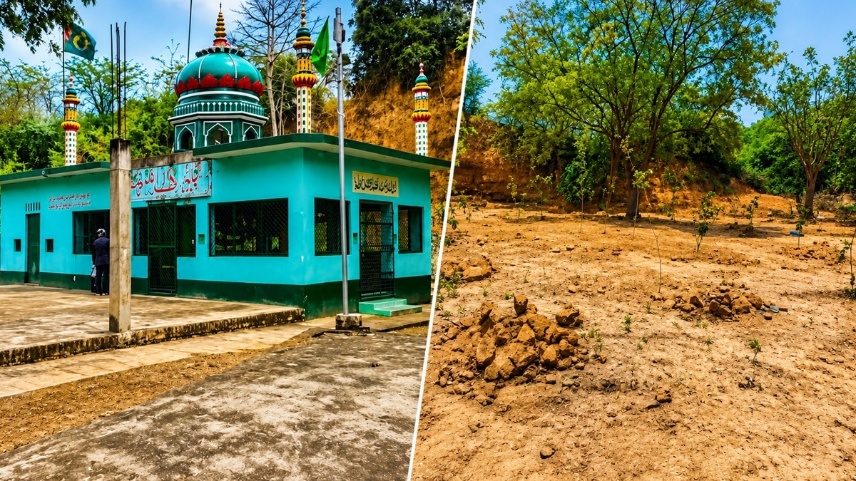 इटावा में रातों-रात मजार हटा दी गई (Photo ITG)