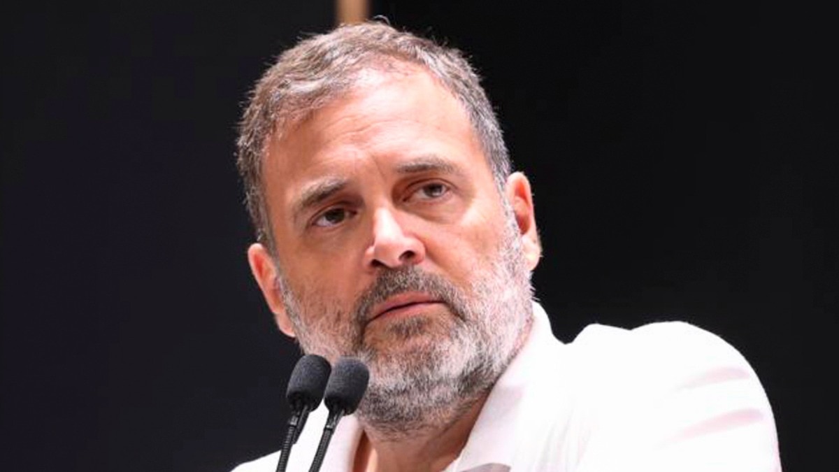 गठबंधन की मीटिंग में राहुल गांधी ने नेताओं से कहा था कि 2029 की लड़ाई चुनाव से ज्यादा लोकतंत्र बचाने की लड़ाई होगी (Photo: PTI)
