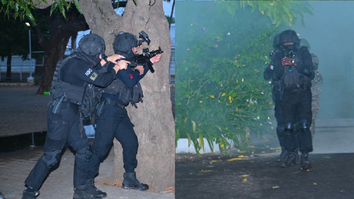 NSG Counter Terror Exercise in Chennai