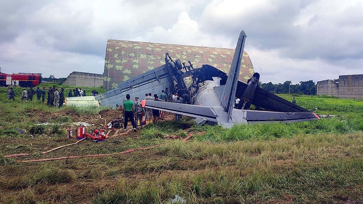 IAF An-32 Crash Jorhat