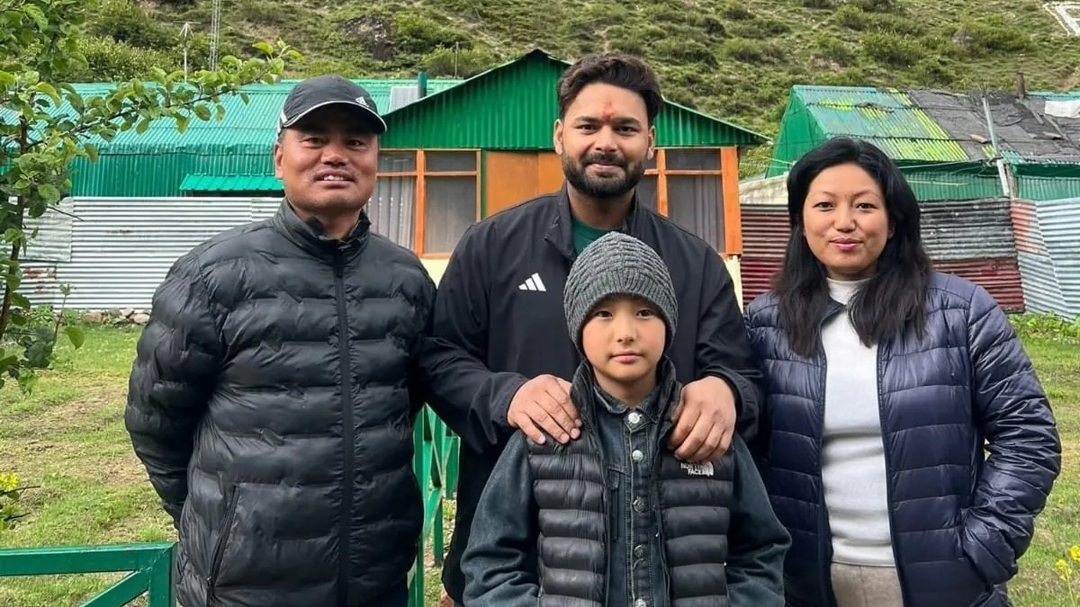 ऋषभ पंत की ये यात्रा गोपनीय राखी गई थी. Photo ITG