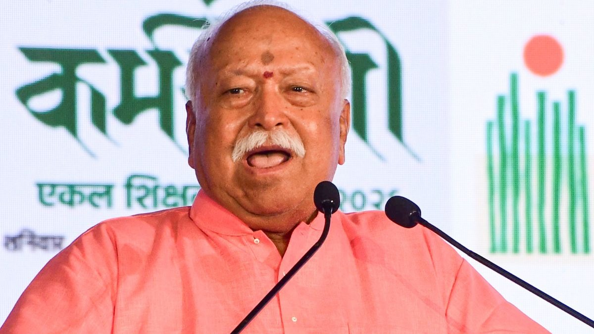 पाकिस्तान पर मोहन भागवत का बयान. (File Photo: PTI)