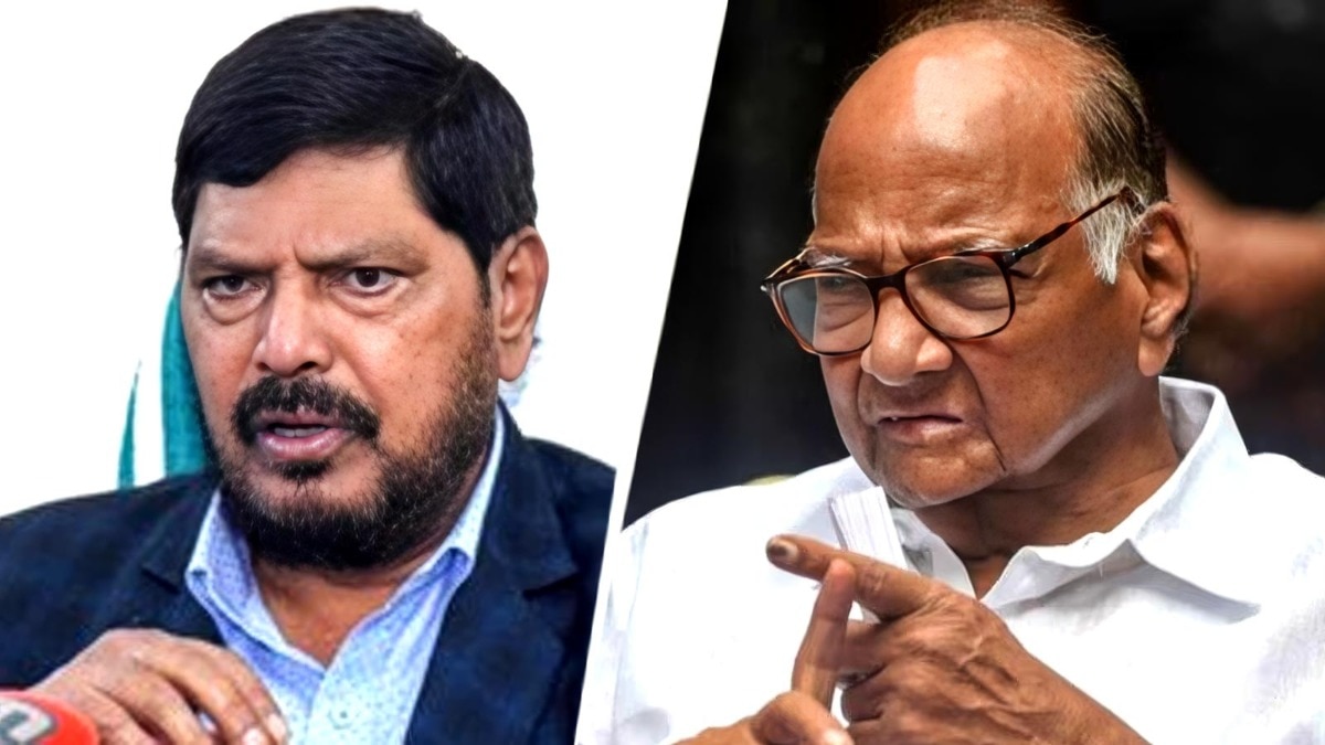 'कांग्रेस में विलय छोड़िए, NDA में आइए…' पवार को आठवले का ऑफर