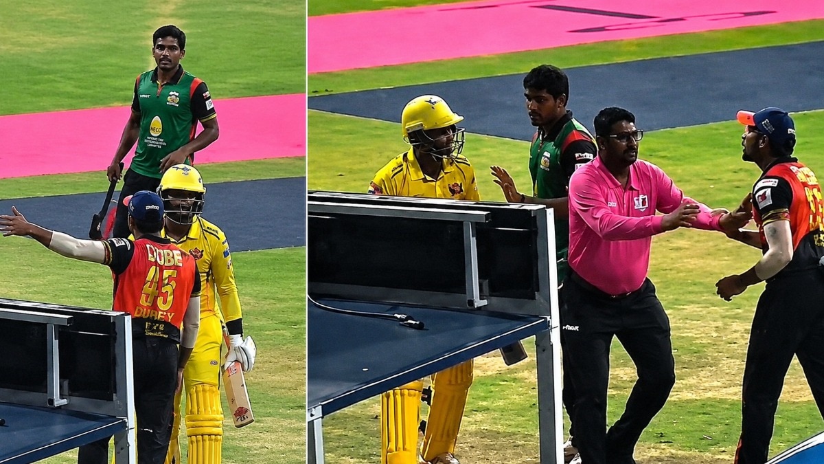 मुंबई T20 लीग के फाइनल में बखेड़ा, भिड़ गए 2 खिलाड़ी, बस मारपीट रह गई बाकी