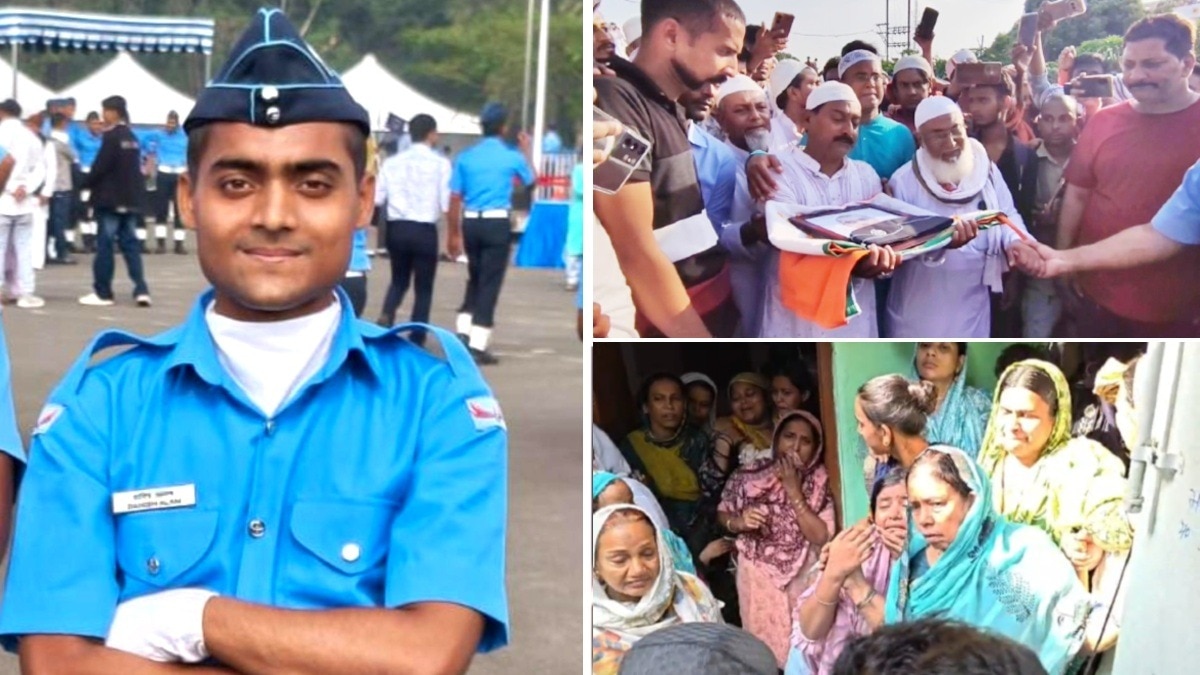  असम में शहीद हुए बिहार के जांबाज सपूत की आखिरी यात्रा.(Photo:ITG)