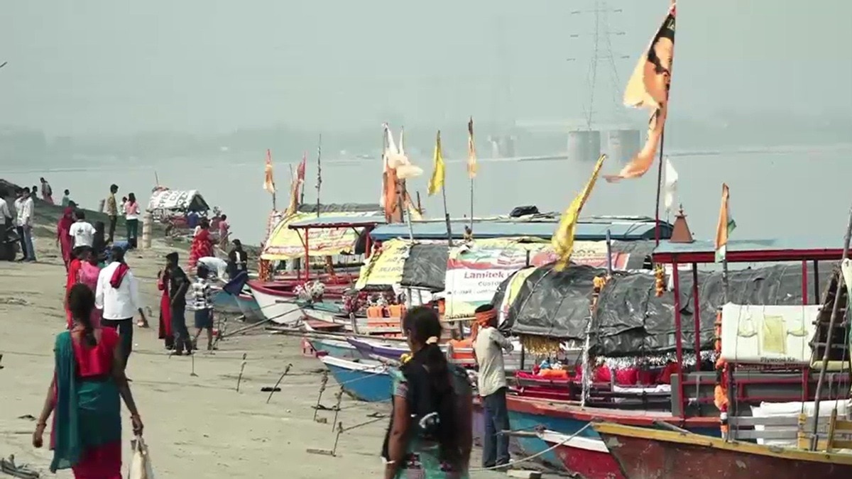 कानपुर में गंगा का प्रदूषण 60 प्रतिशत तक घटा. (Photo: Screengrabs)