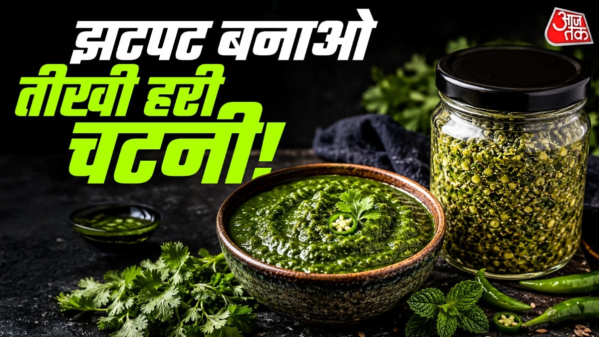 प्रीमिक्स की मदद से आप सिर्फ कुछ ही सेकंड में हरी चटनी तैयार कर सकते हैं. (Photo: ITG)