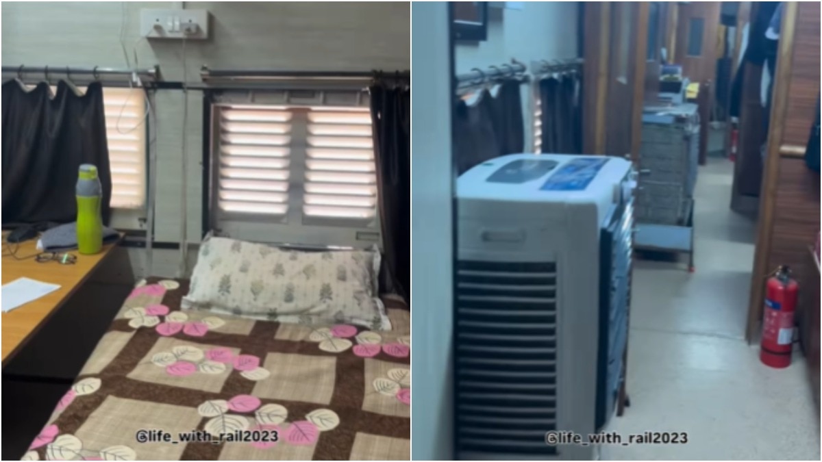 Indian Train With Home Like Facilities