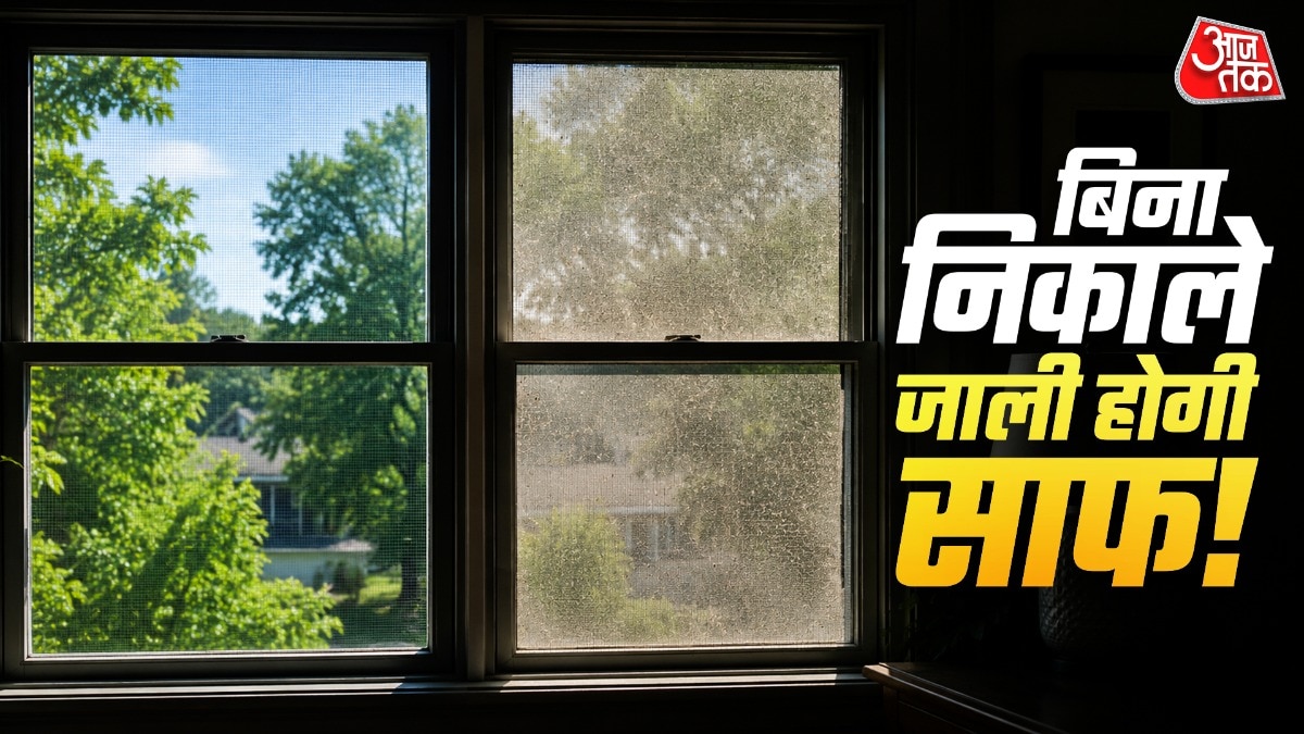 जाली की धूल को साफ करने के लिए गुनगुने पानी और डिश सोप की जरूरत पड़ेगी.  (Photo: ITG)
