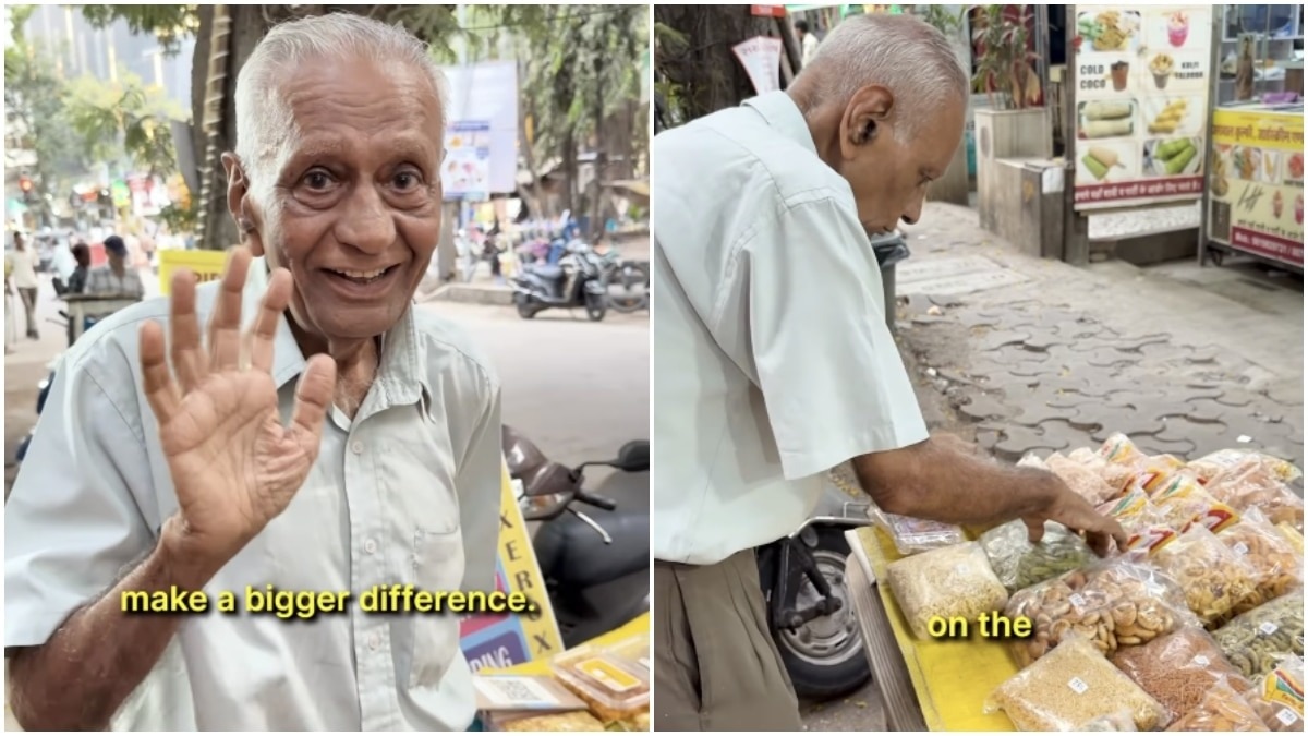 Mumbai man, 82, earns Rs 300 a day selling snacks. His struggle is heartbreaking