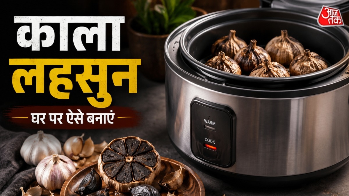 काला लहसुन सेहत के लिए काफी फायदेमंद होता है. (Photo: AI Generated)