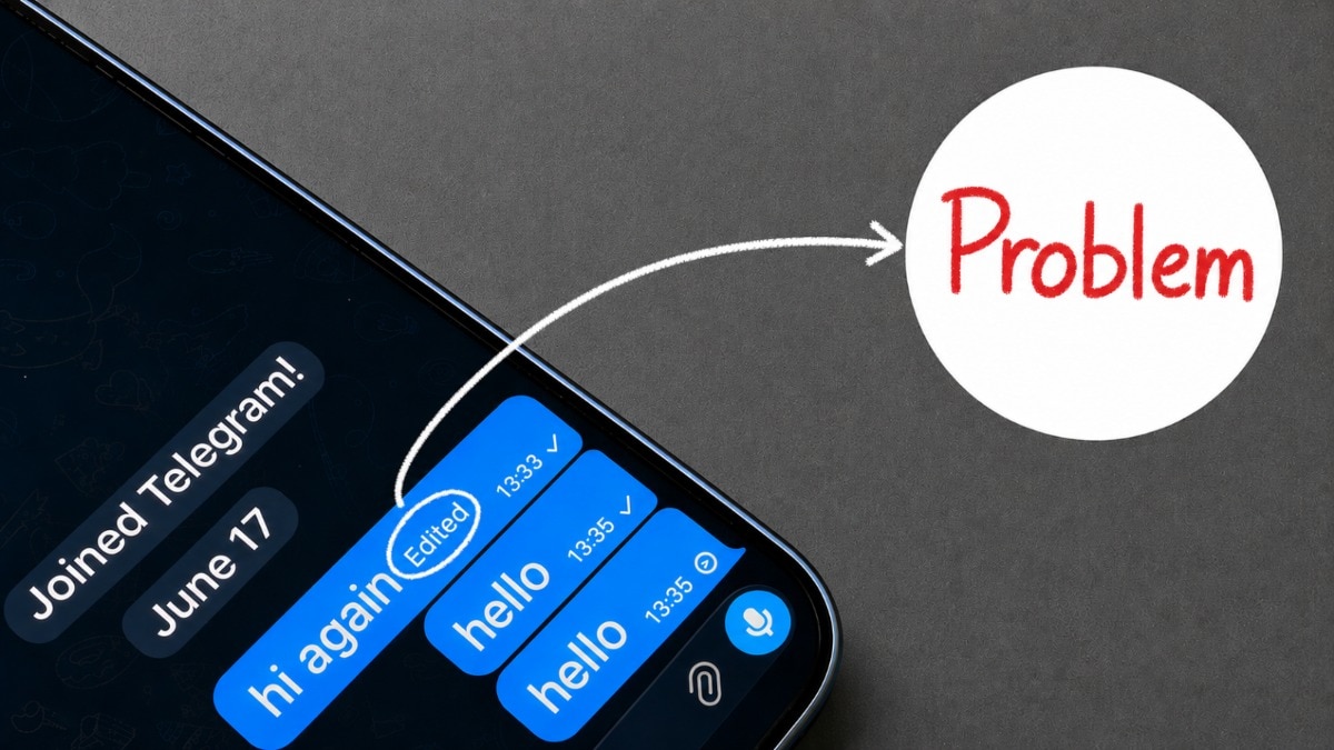 The edit feature on Telegram has become the centre of controversy before the NEET re-test. 