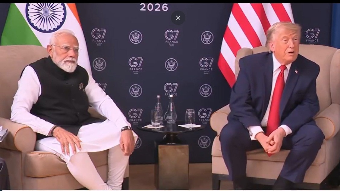 modi and trump, g7