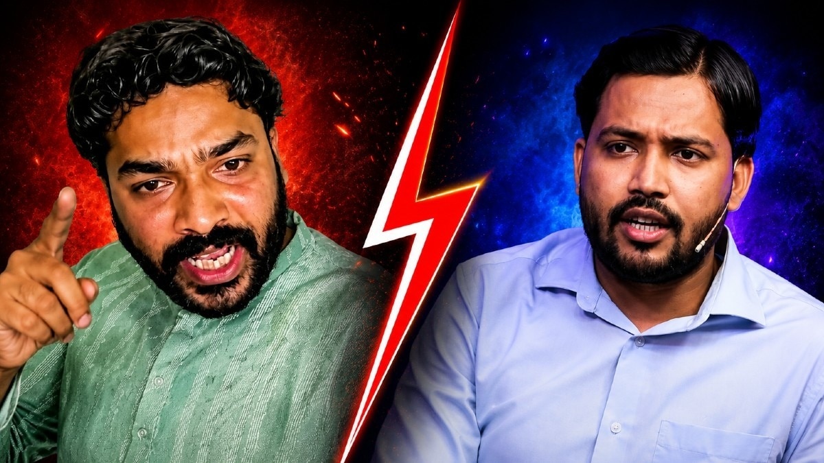 खान सर के खिलाफ FIR कराने पहुंचे रौशन आनंद, थाने के बाहर धरना