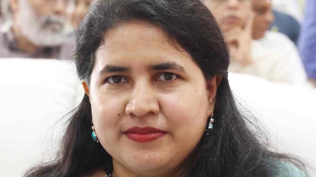 वीणा विजयन एक्सलॉजिक जांच के सिलसिले में कोच्चि में ईडी के सामने पेश हुईं. (File Photo: PTI)
