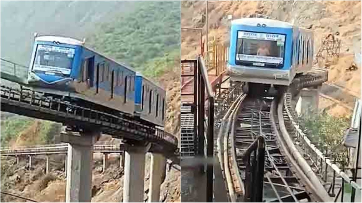 Malanggad Funicular Railway (Image- Video Screengrab-X/BJP4India)