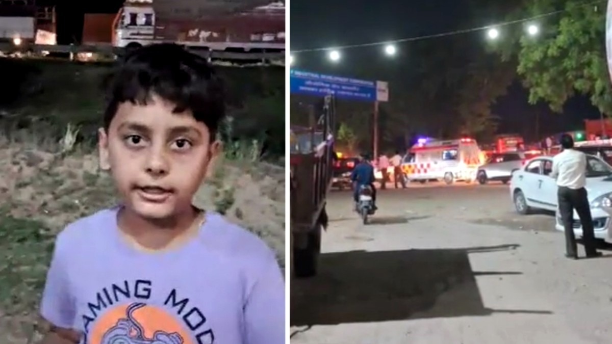 5वीं के छात्र की रिपोर्टिंग हुई वायरल.(Photo:Screengrab)