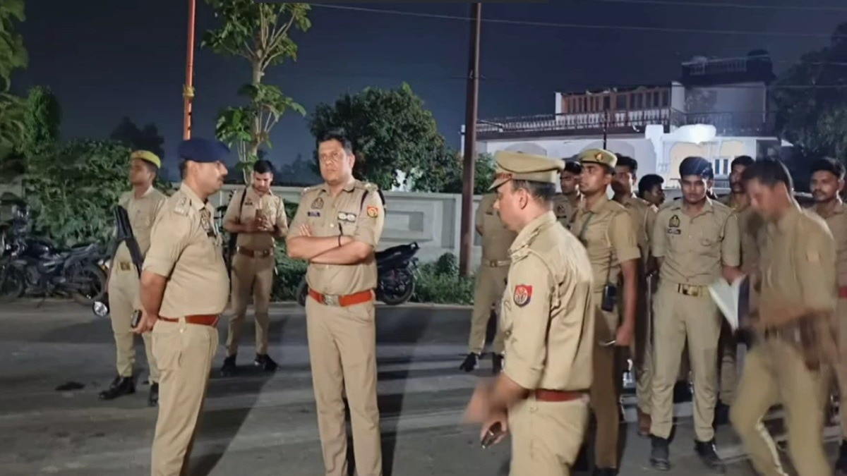 गोरखपुर में ट्रिपल मर्डर से सनसनी. (Photo: Screengrabs)