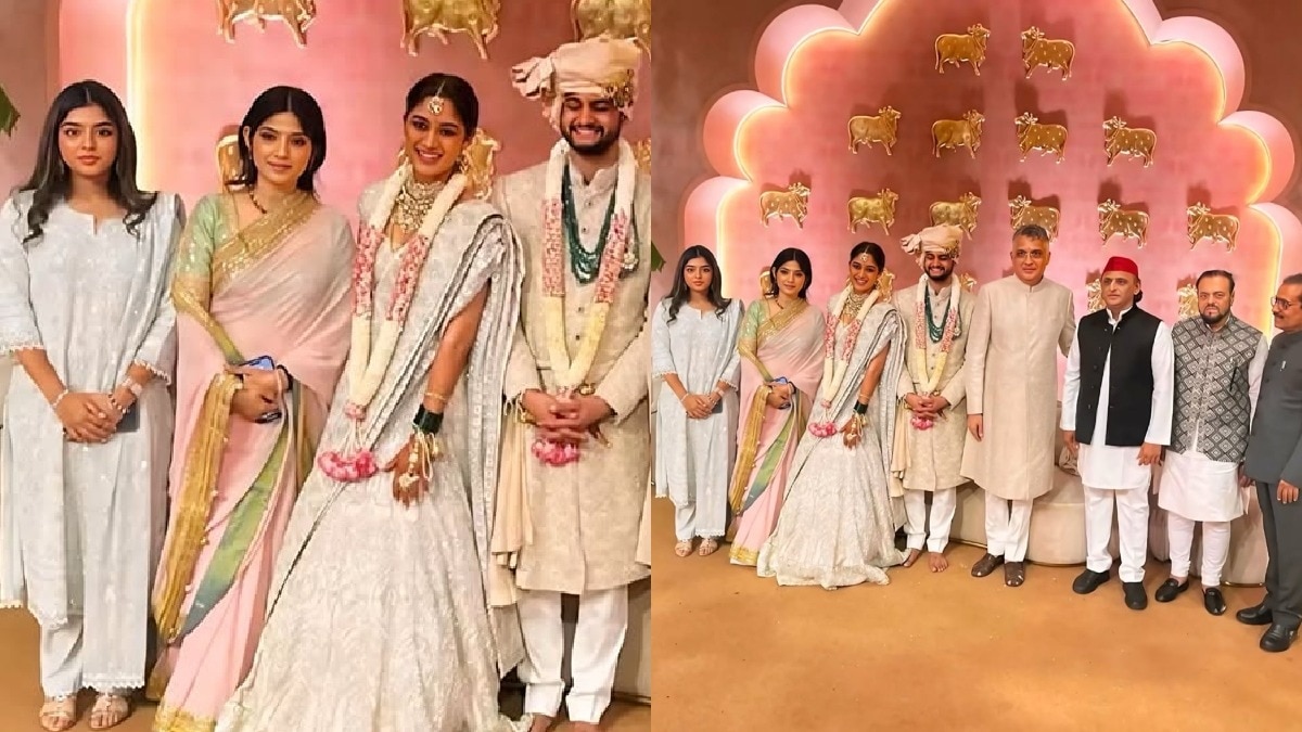 Akhilesh Yadav with family (Photo: Instagram/@aditi_yadav_saifai)